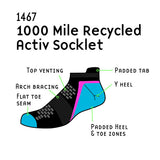 Women's Activ Socklet Repreve