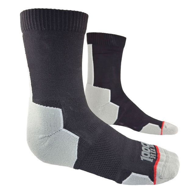 Men's Run Crew Repreve Single Layer Sock
