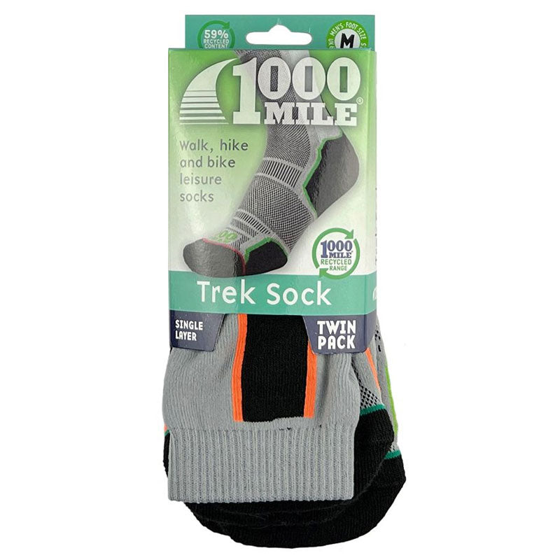 Men's Trek Repreve Single Layer Twin Pack