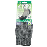Men's Fusion Repreve Walking Sock double layer 