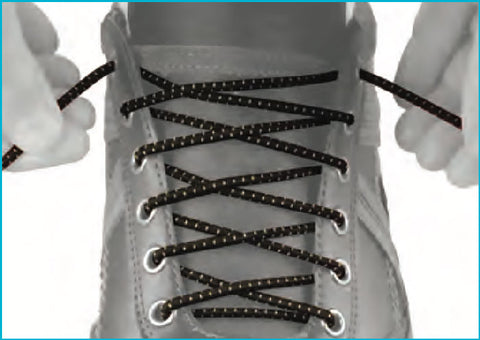 how to use elastic laces